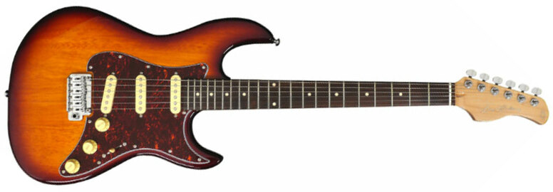 Sire Larry Carlton S3 Sss Signature 3s Trem Rw - Tobacco Sunburst - E-Gitarre in Str-Form - Main picture