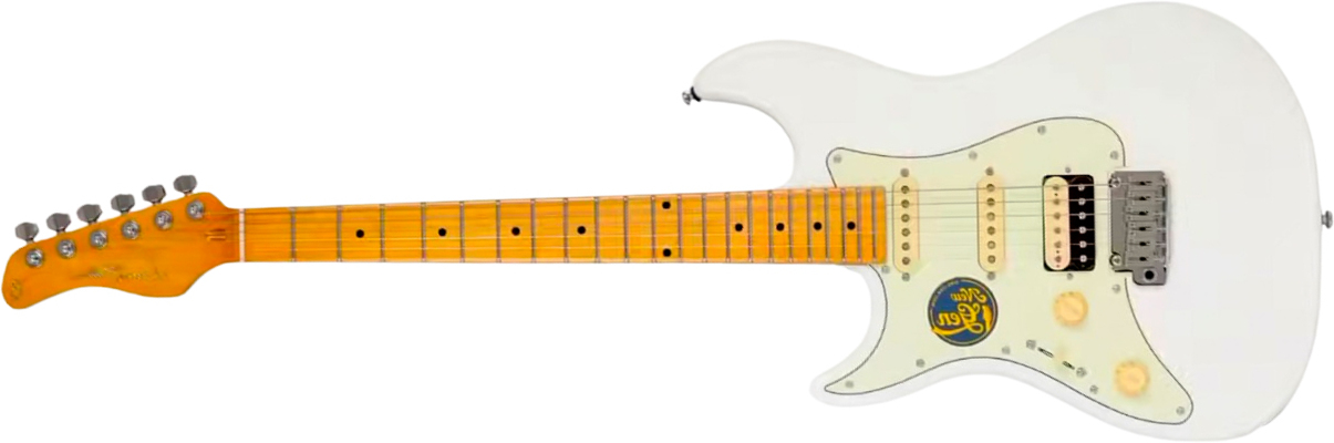 Sire Larry Carlton S7 Hss Lh Gaucher New Gen Trem Mn - White - E-Gitarre in Str-Form - Main picture