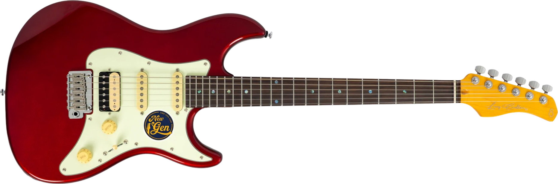 Sire Larry Carlton S7 Hss New Gen Trem Rw - Candy Apple Red - E-Gitarre in Str-Form - Main picture