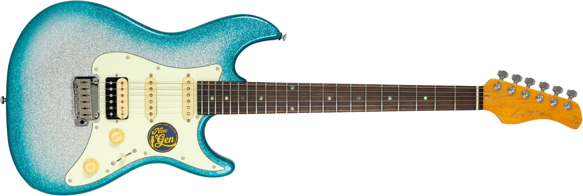 Sire Larry Carlton S7 Hss New Gen Trem Rw - Skyburst Sparkle - E-Gitarre in Str-Form - Main picture