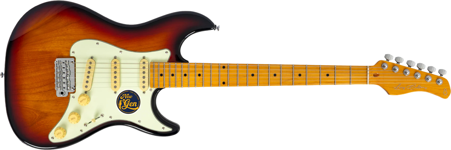 Sire Larry Carlton S7 New Gen 3s Trem Mn - 3 Tone Sunburst - E-Gitarre in Str-Form - Main picture