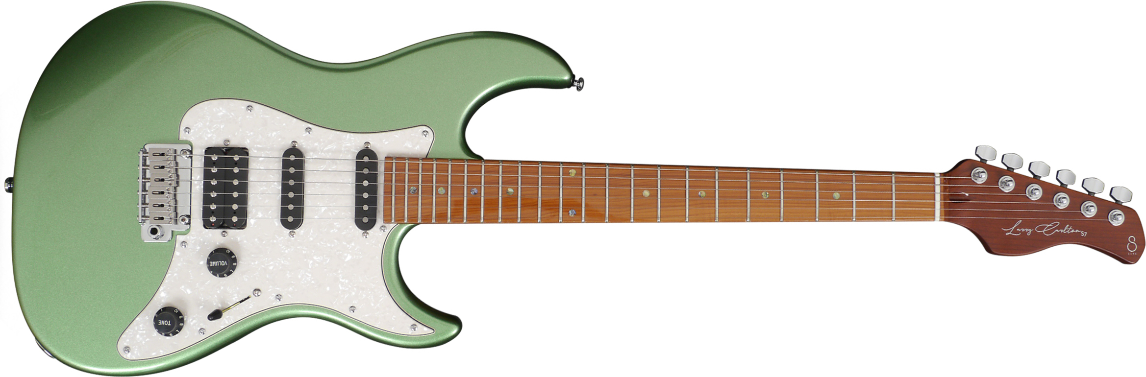 Sire Larry Carlton S7 Signature Hss Trem Eb - Seafoam Green - E-Gitarre in Str-Form - Main picture