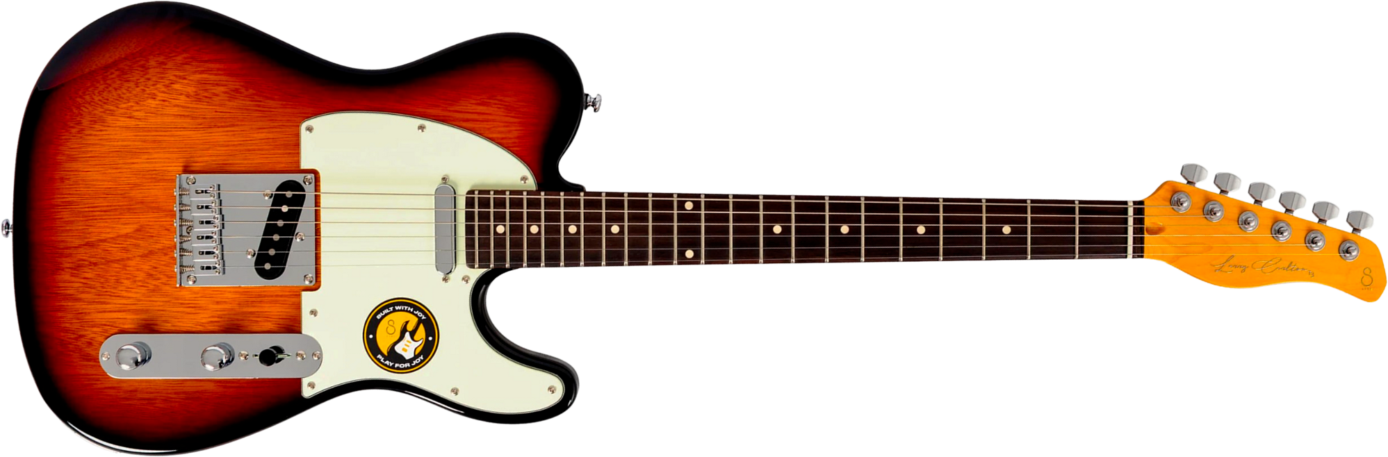 Sire Larry Carlton T3 New Gen 2s Ht Rw - 3 Tone Sunburst - E-Gitarre in Teleform - Main picture