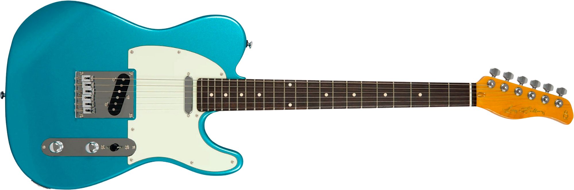 Sire Larry Carlton T3 New Gen 2s Ht Rw - Tide Pool - E-Gitarre in Teleform - Main picture