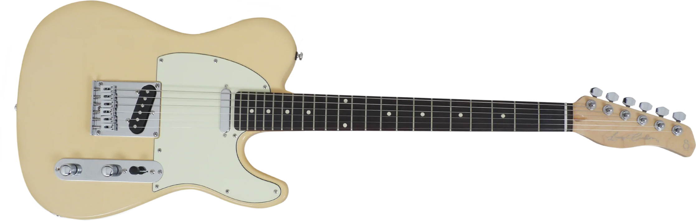 Sire Larry Carlton T3 Signature 2s Ht Rw - Vintage White - E-Gitarre in Teleform - Main picture