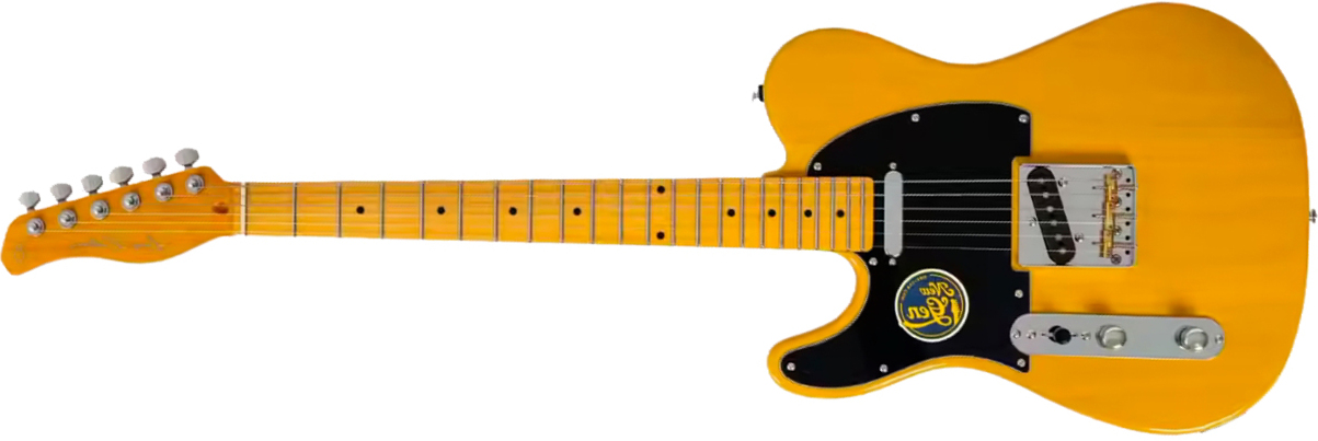 Sire Larry Carlton T7 Lh Gaucher New Gen 2s Ht Mn - Butterscotch Blonde - E-Gitarre in Teleform - Main picture