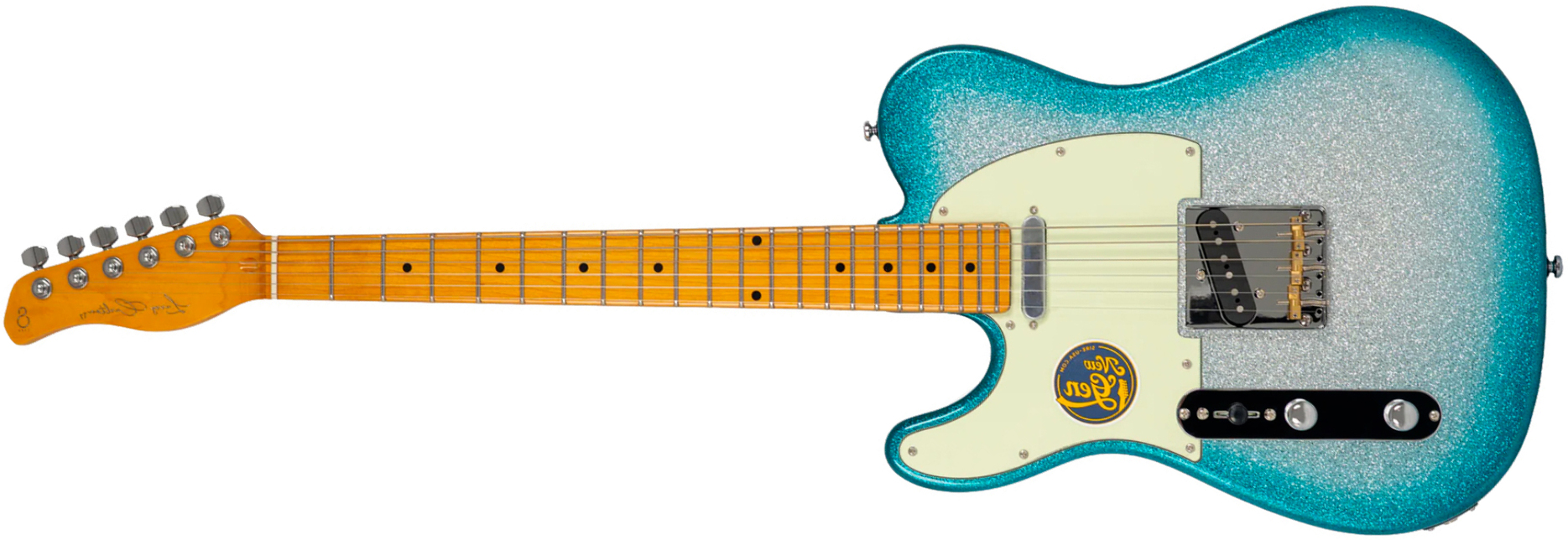 Sire Larry Carlton T7 Lh Gaucher New Gen 2s Ht Mn - Skyburst Sparkle - E-Gitarre in Teleform - Main picture