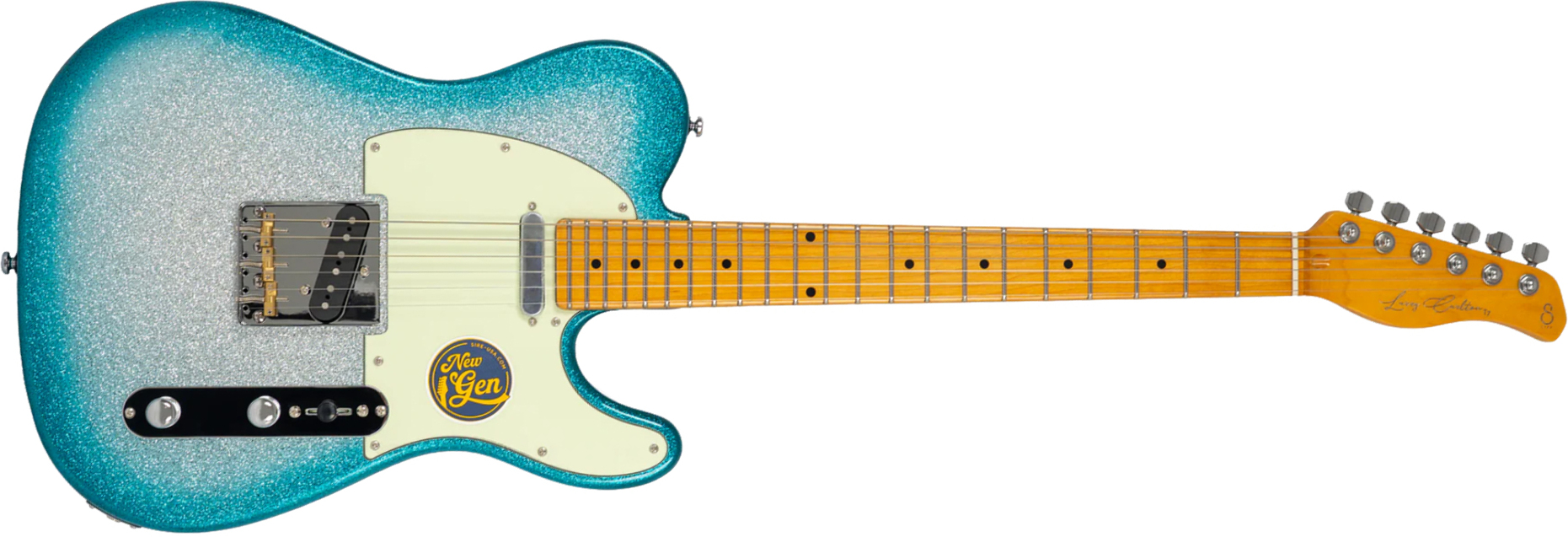 Sire Larry Carlton T7 New Gen 2s Ht Mn - Skyburst Sparkle - E-Gitarre in Teleform - Main picture