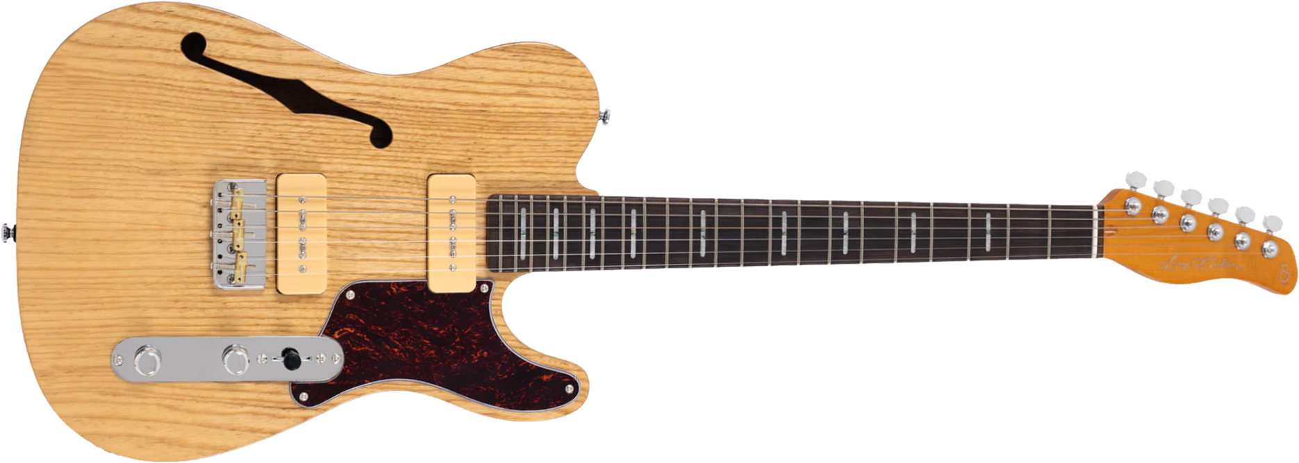 Sire Larry Carlton T7tm Signature 2s P90 Ht Rw - Natural - E-Gitarre in Teleform - Main picture