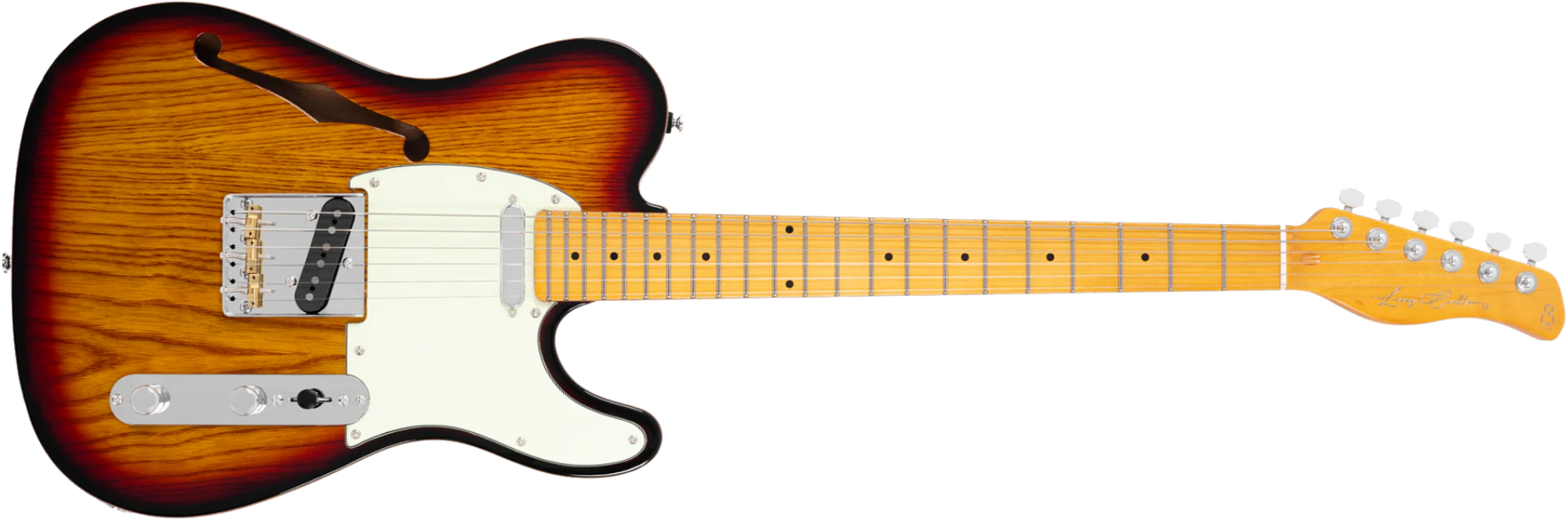 Sire Larry Carlton T7tv Signature 2s Ht Mn - 3 Tone Sunburst - E-Gitarre in Teleform - Main picture