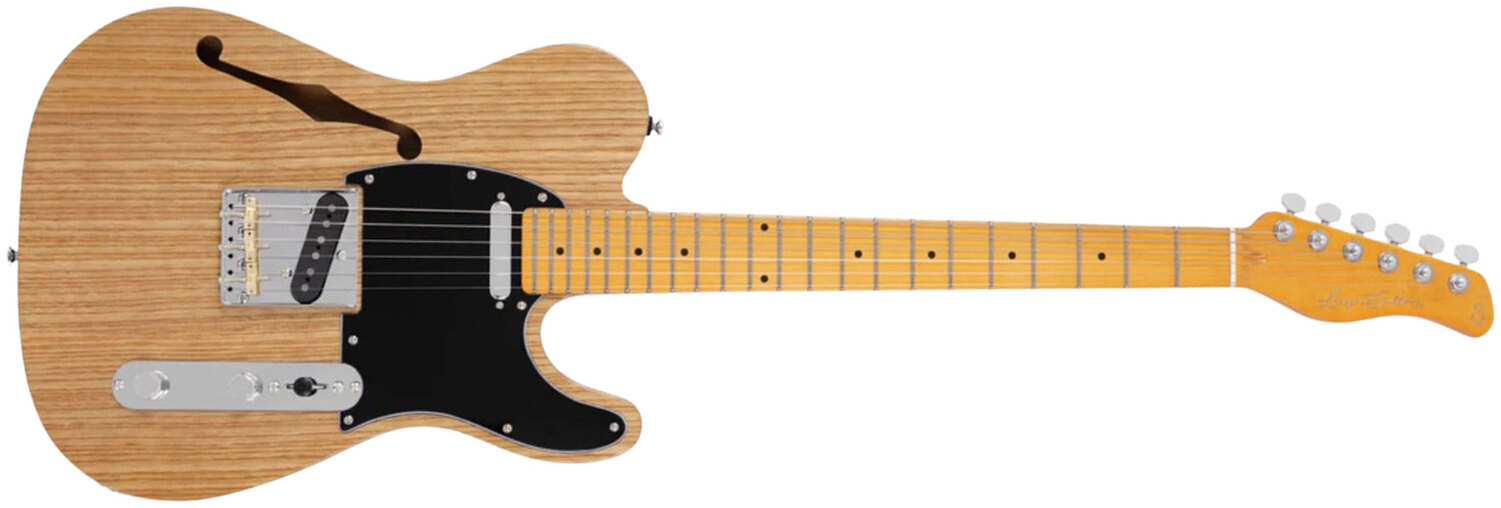 Sire Larry Carlton T7tv Signature 2s Ht Mn - Natural - Semi-Hollow E-Gitarre - Main picture