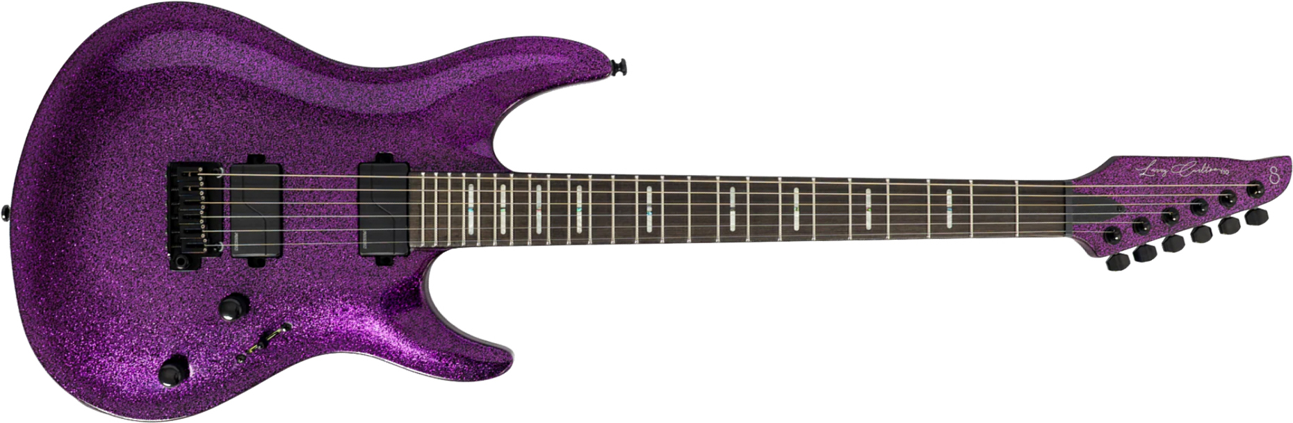 Sire Larry Carlton Y10 2h Fishman Fluence Trem Eb - Purple Sparkle - E-Gitarre in Str-Form - Main picture
