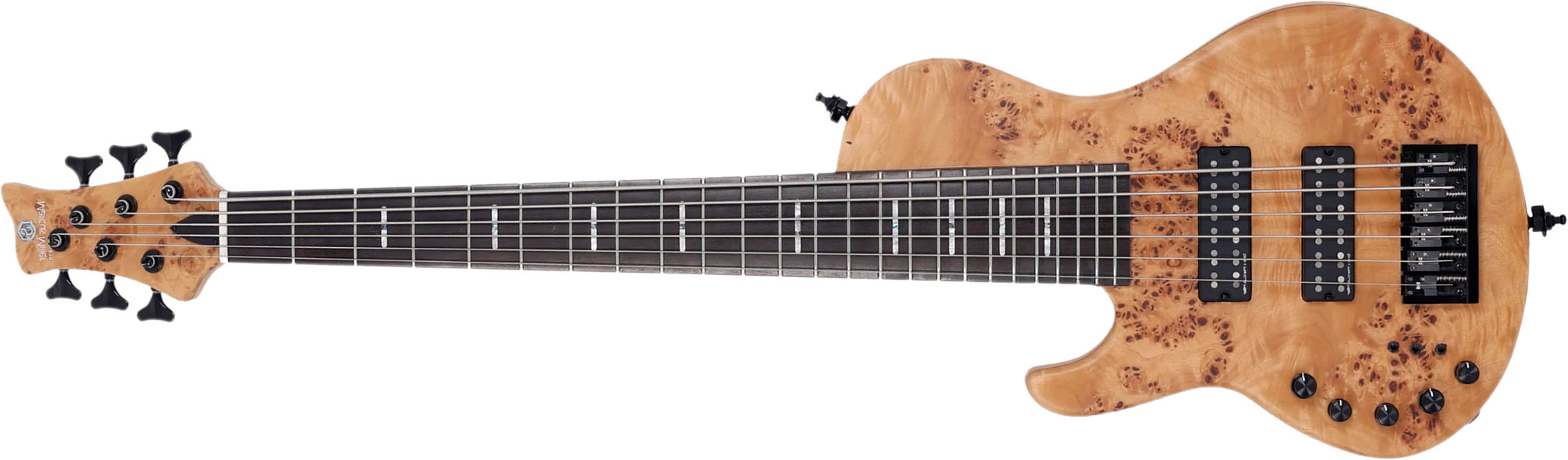 Sire Marcus Miller F10 6st Lh 6c Gaucher Active Rw - Natural Satin - Solidbody E-bass - Main picture