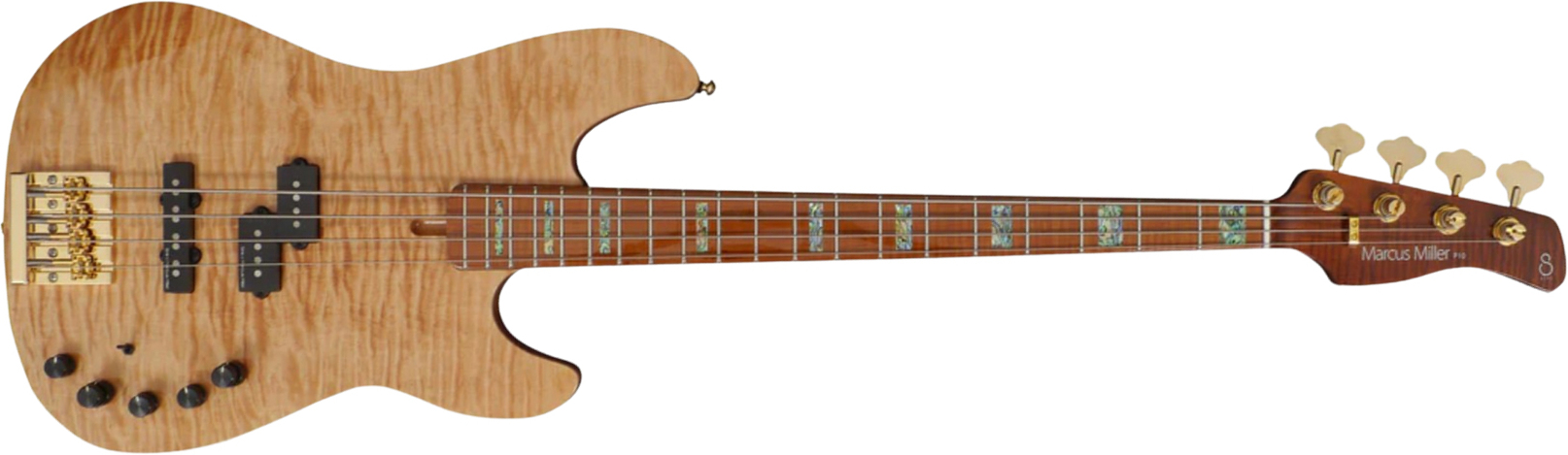 Sire Marcus Miller P10dx 4st 4c Active Mn - Natural - Solidbody E-bass - Main picture
