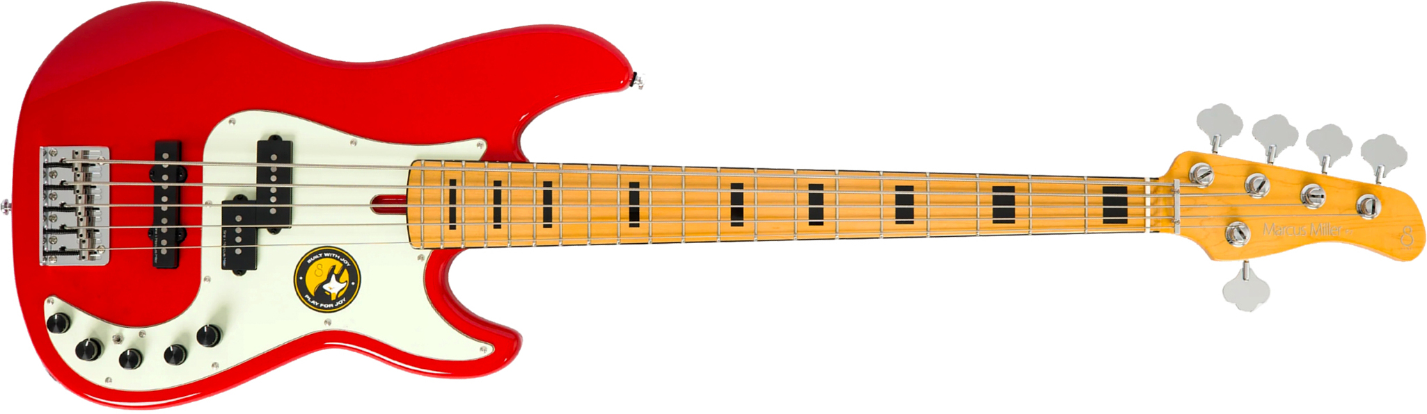 Sire Marcus Miller P7 Alder 5st 5c Active Mn - Dakota Red - Solidbody E-bass - Main picture