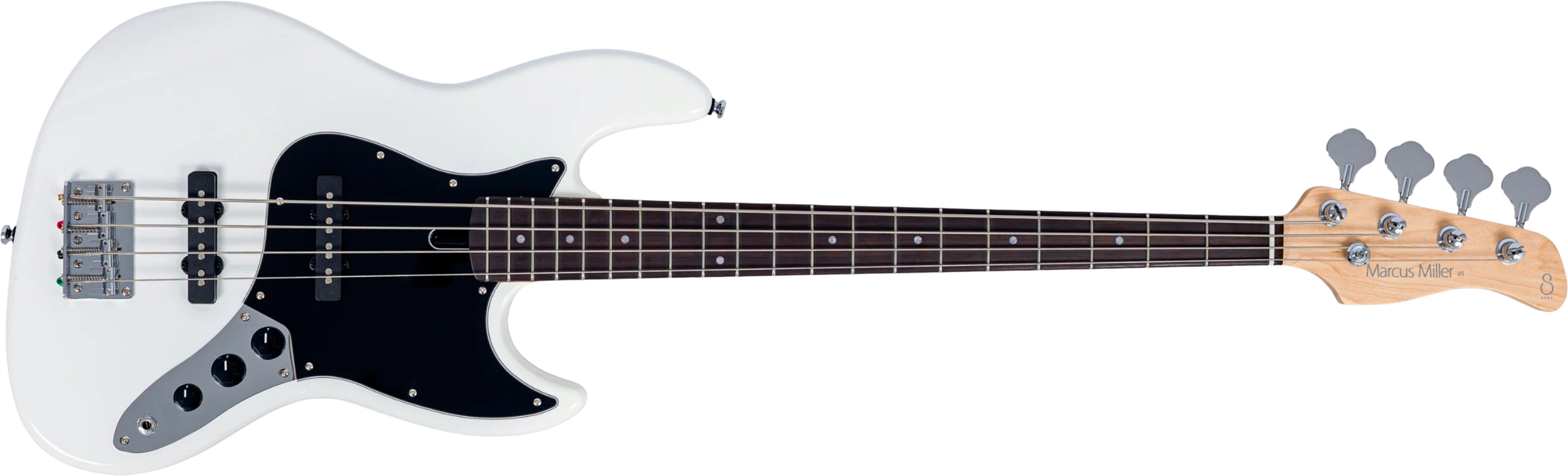 Sire Marcus Miller V1 4st Rw - Antique White - Solidbody E-bass - Main picture