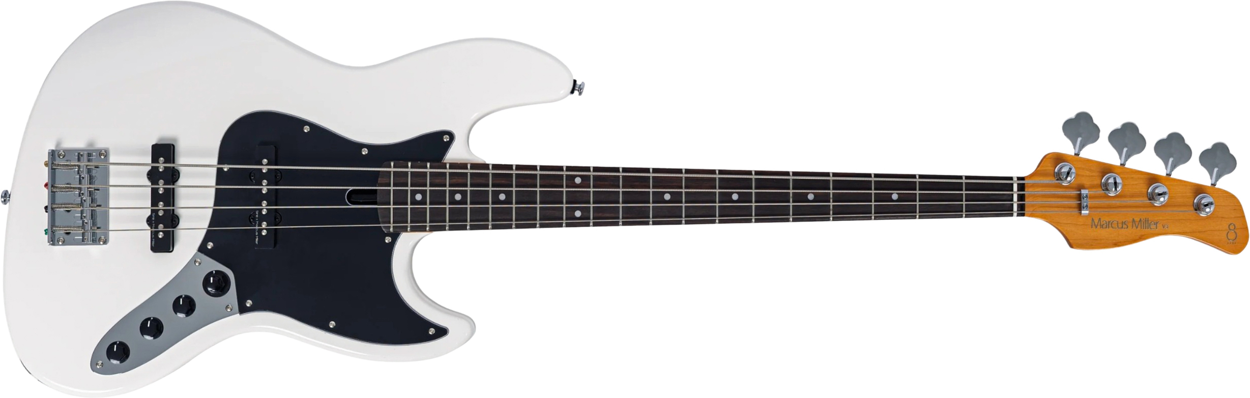 Sire Marcus Miller V3 New Gen 4st Active Rw - Antique White - Solidbody E-bass - Main picture