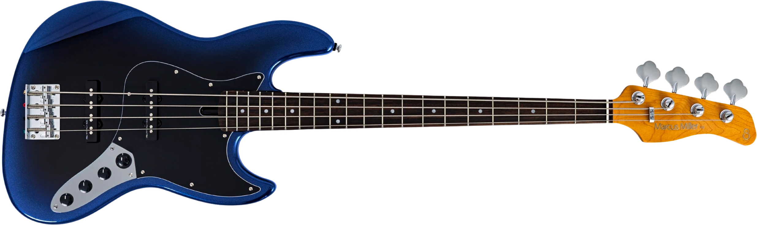 Sire Marcus Miller V3 New Gen 4st Active Rw - Midnight Blueburst - Solidbody E-bass - Main picture
