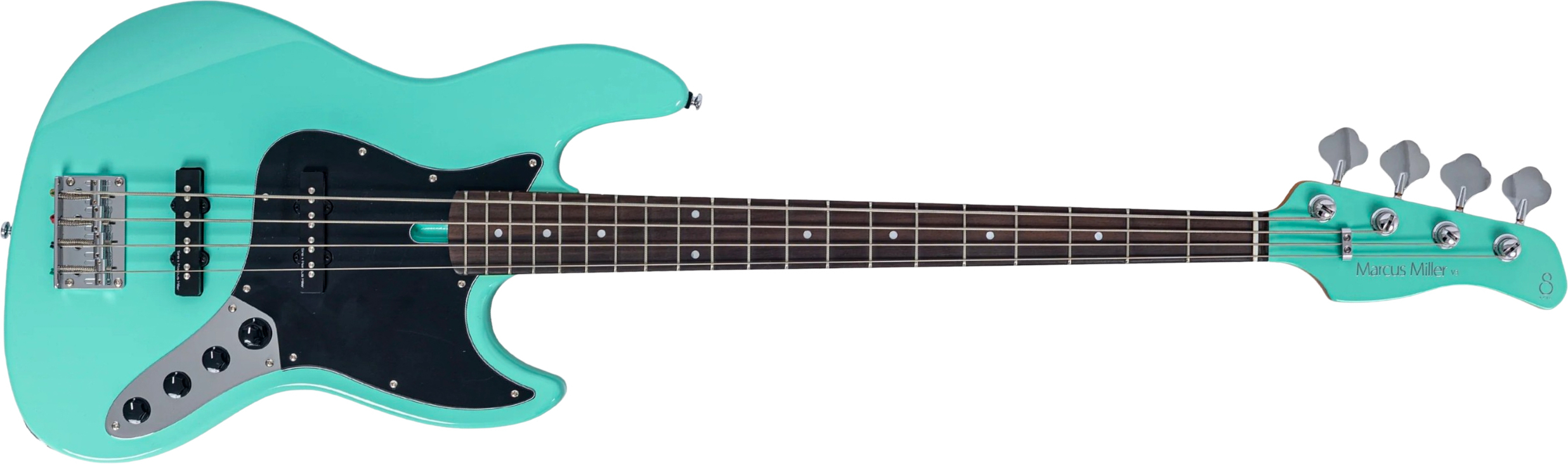 Sire Marcus Miller V3 New Gen 4st Active Rw - Mild Green - Solidbody E-bass - Main picture