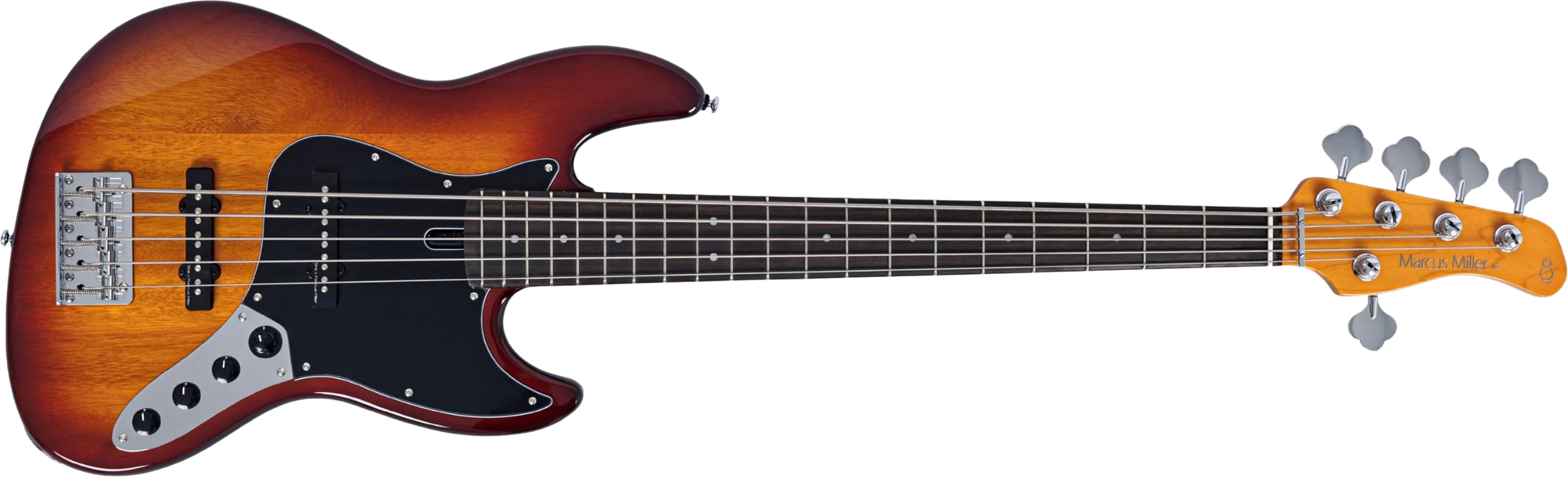 Sire Marcus Miller V3 New Gen 5st 5c Active Rw - Tobacco Sunburst - Solidbody E-bass - Main picture