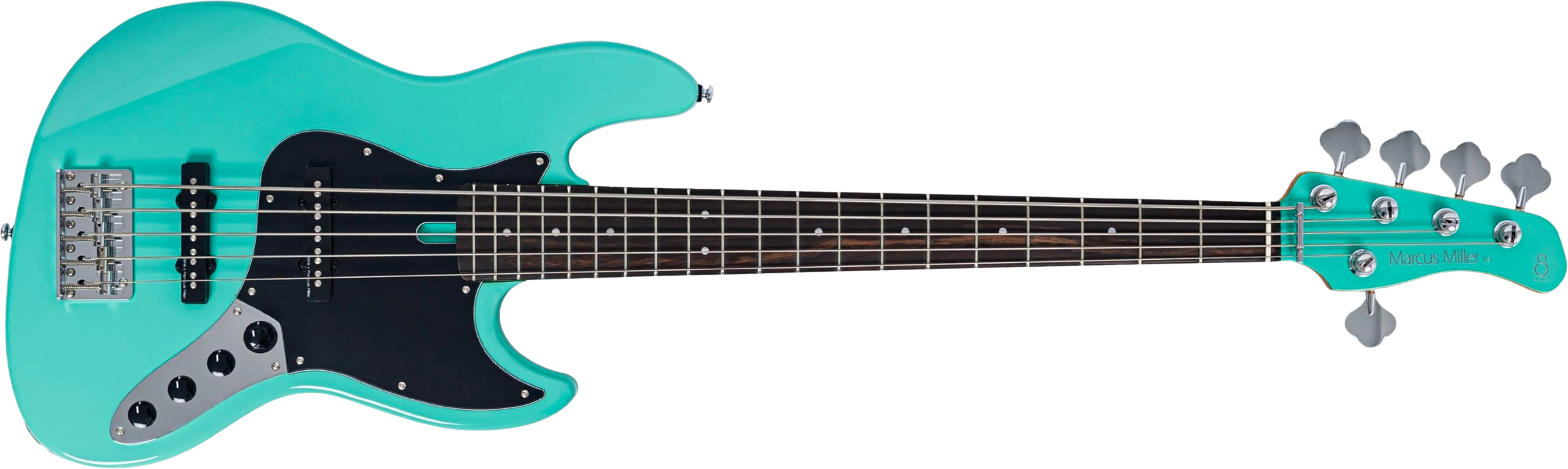 Sire Marcus Miller V3 New Gen 5st 5c Active Rw - Mild Green - Solidbody E-bass - Main picture