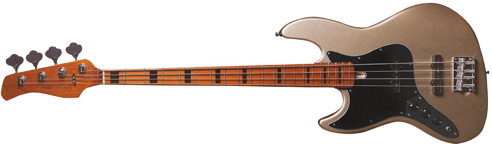 Sire Marcus Miller V5 4st Lh Gaucher Mn - Champagne Gold Metallic - Solidbody E-bass - Main picture