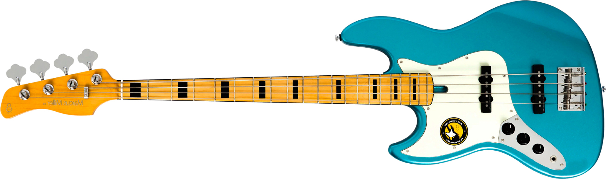 Sire Marcus Miller V5 4st Lh Gaucher Mn - Tide Pool - Solidbody E-bass - Main picture