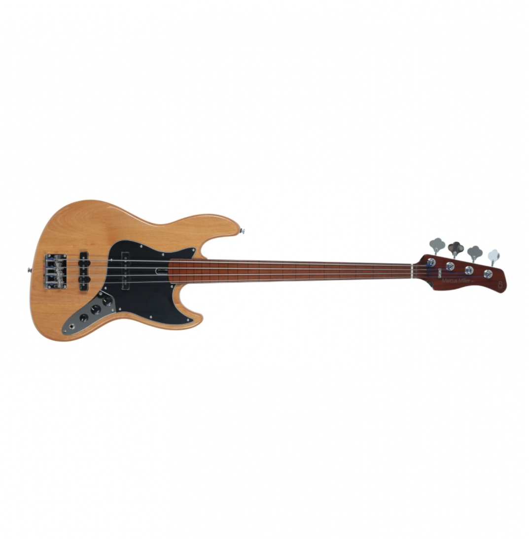 Sire Marcus Miller V5 Alder 4st Fretless Mn - Natural - Solidbody E-bass - Main picture