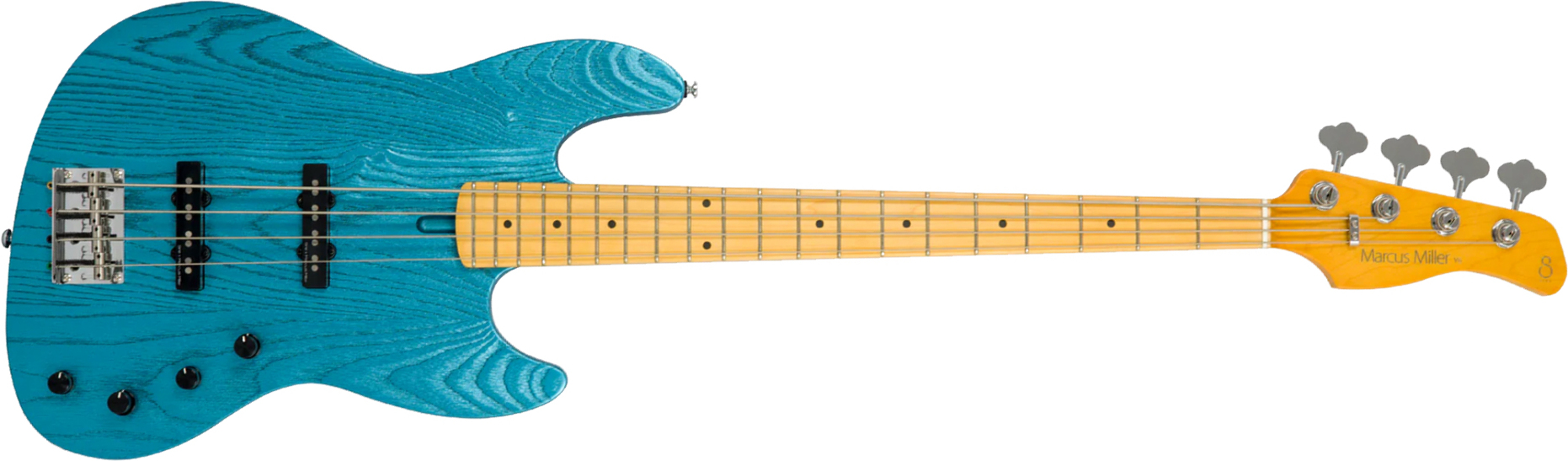 Sire Marcus Miller V6 4st Active Mn - Ocean Turquoise Blue - Solidbody E-bass - Main picture