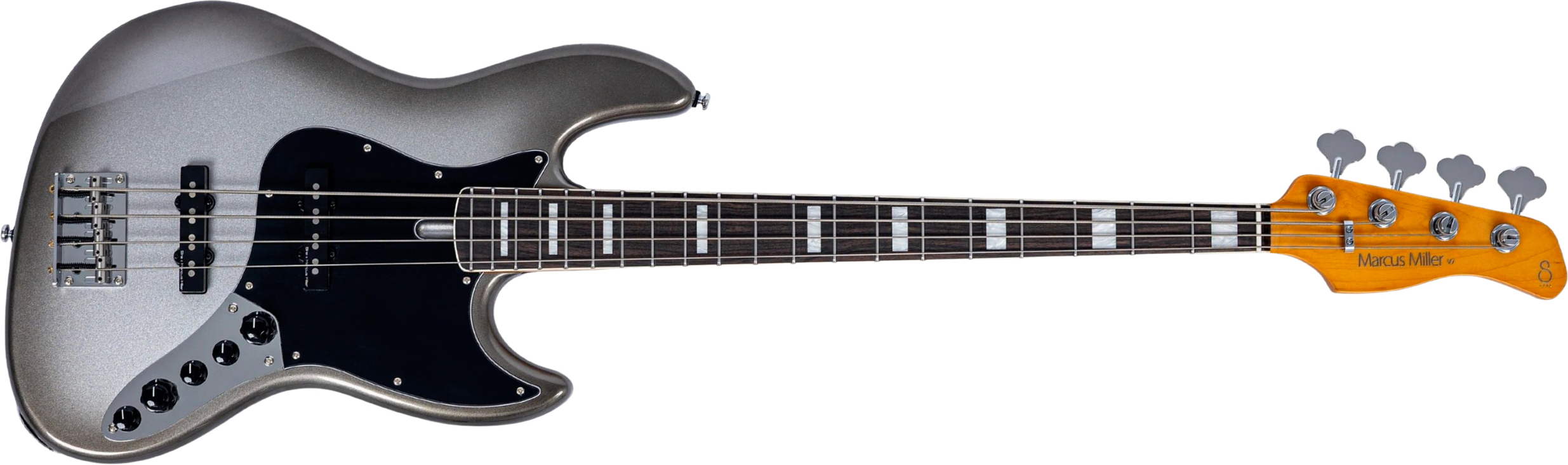 Sire Marcus Miller V7 Alder 2nd Gen 4st 4c Active Eb - Mercury - Solidbody E-bass - Main picture
