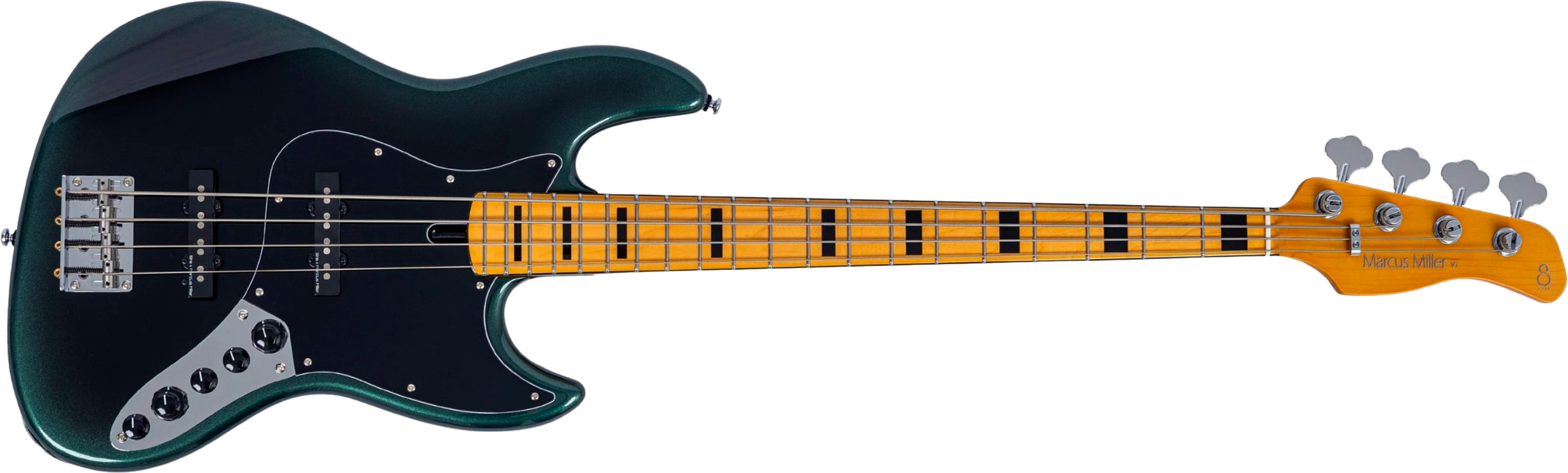 Sire Marcus Miller V7 Alder New Gen 4st 4c Active Eb - Dark Forest - Solidbody E-bass - Main picture