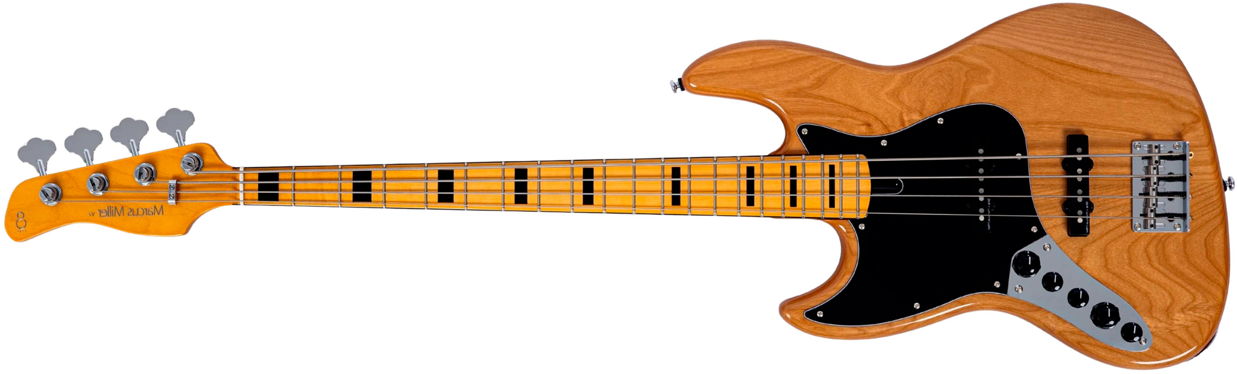 Sire Marcus Miller V7 Alder New Gen 4st Lh 4c Gaucher Active Mn - Natural - Solidbody E-bass - Main picture