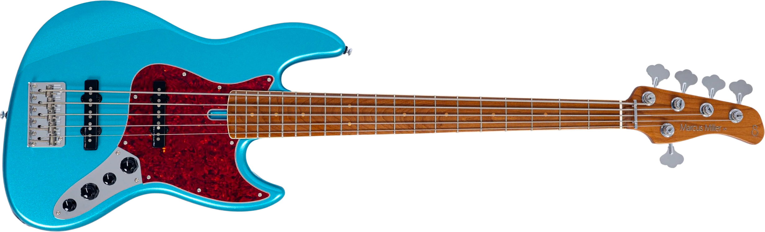 Sire Marcus Miller V7 Vintage New Gen 5st 5c Active Mn - Tide Pool - Solidbody E-bass - Main picture