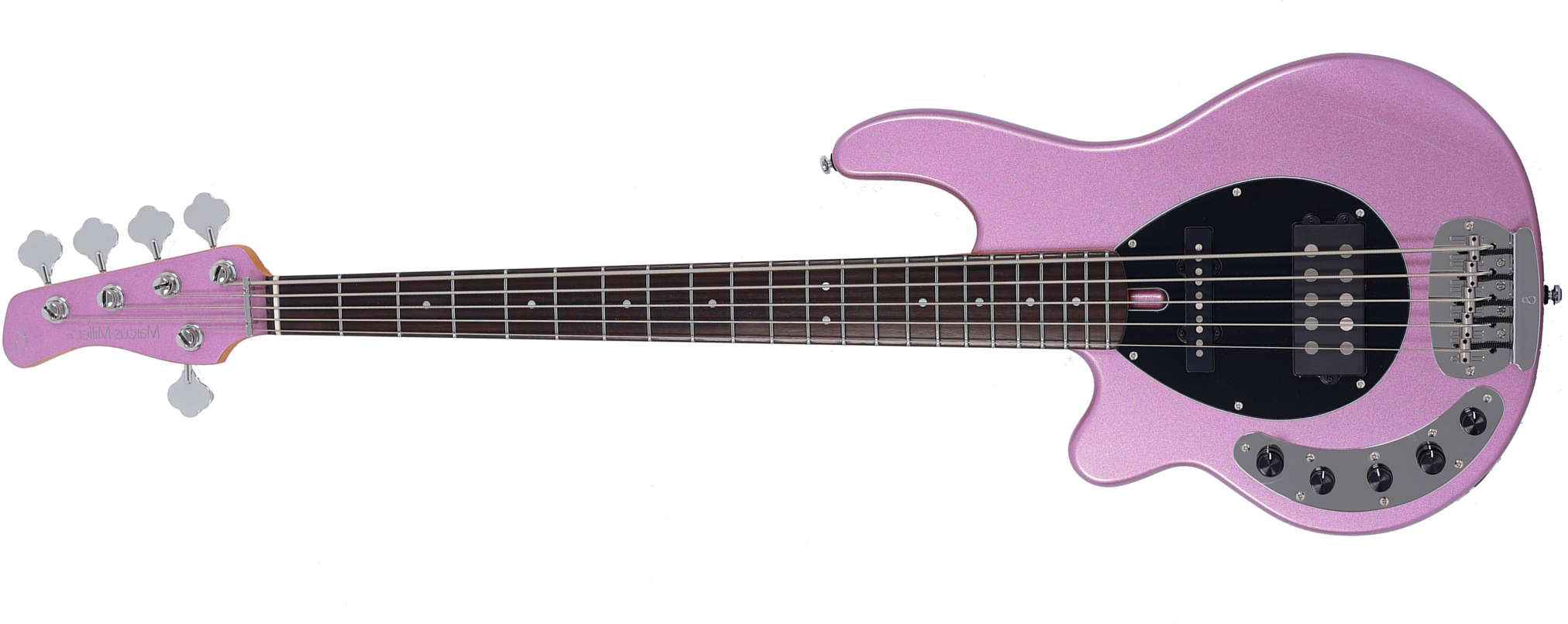 Sire Marcus Miller Z7 5st Lh 5c Gaucher Active Eb - Burgundy - Solidbody E-bass - Main picture