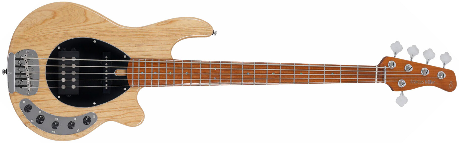 Sire Marcus Miller Z7 Ash 5st 5c Active Mn - Natural - Solidbody E-bass - Main picture