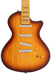 Retro-rock-e-gitarre Sire Larry Carlton I5L - Tobacco sunburst satin