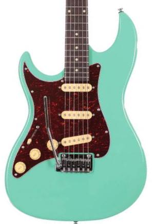 E-gitarre in str-form Sire Larry Carlton S3 SSS LH - Mild Green