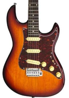 E-gitarre in str-form Sire Larry Carlton S3 SSS - Tobacco sunburst