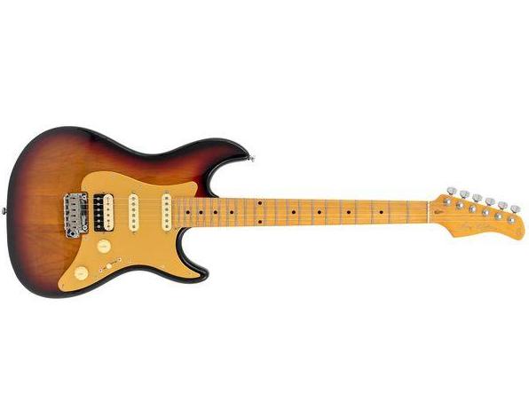 E-gitarre in str-form Sire Larry Carlton S7 HSS New Gen - 3 tone sunburst