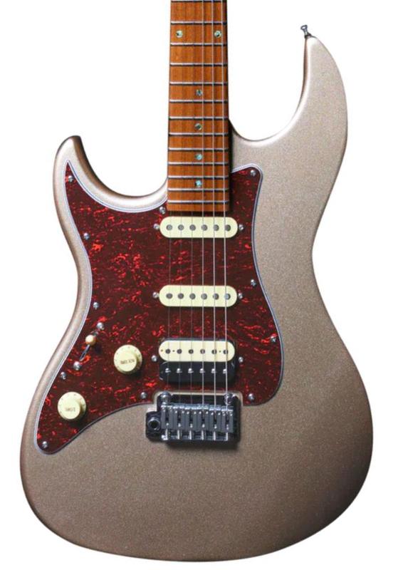 E-gitarre in str-form Sire Larry Carlton S7 LH - Champagne gold metal