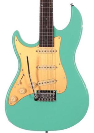 Signature-e-gitarre Sire Larry Carlton S7 Vintage LH - Mild green