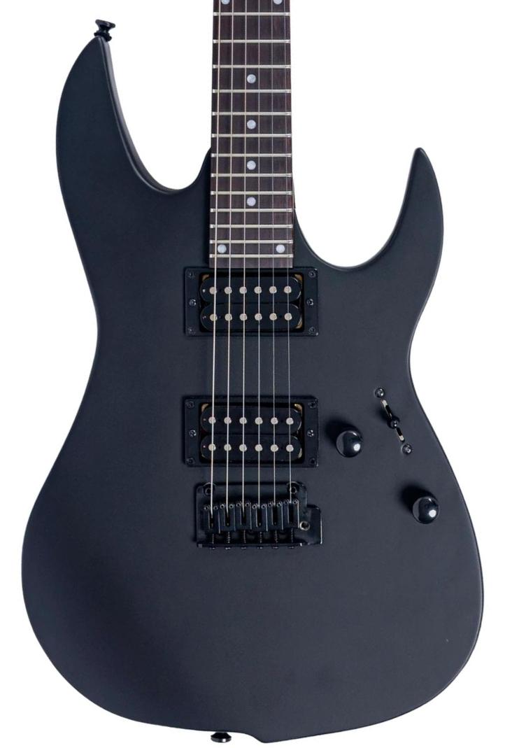 E-gitarre in str-form Sire Larry Calrton X1 - black satin