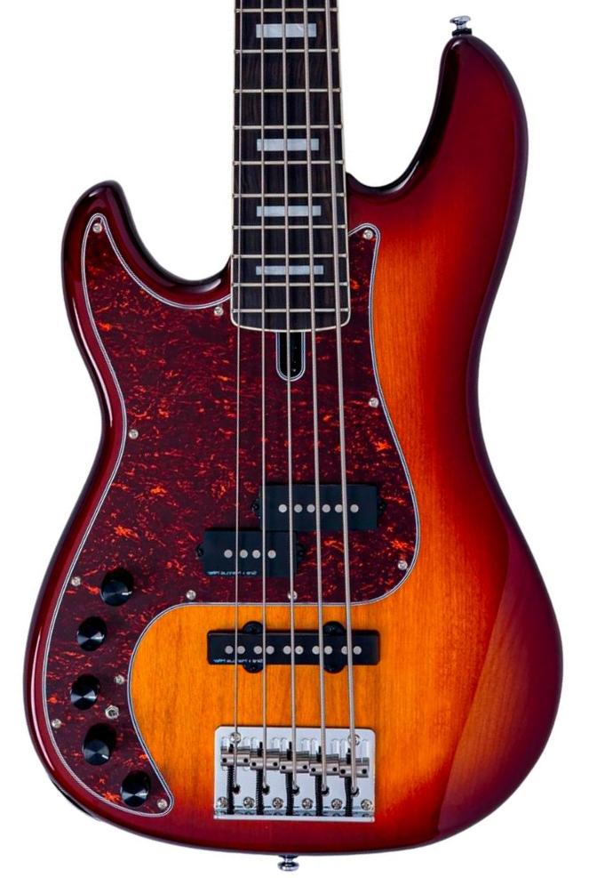 Marcus Miller P7 New Gen LH (5-String) - tobacco sunburst