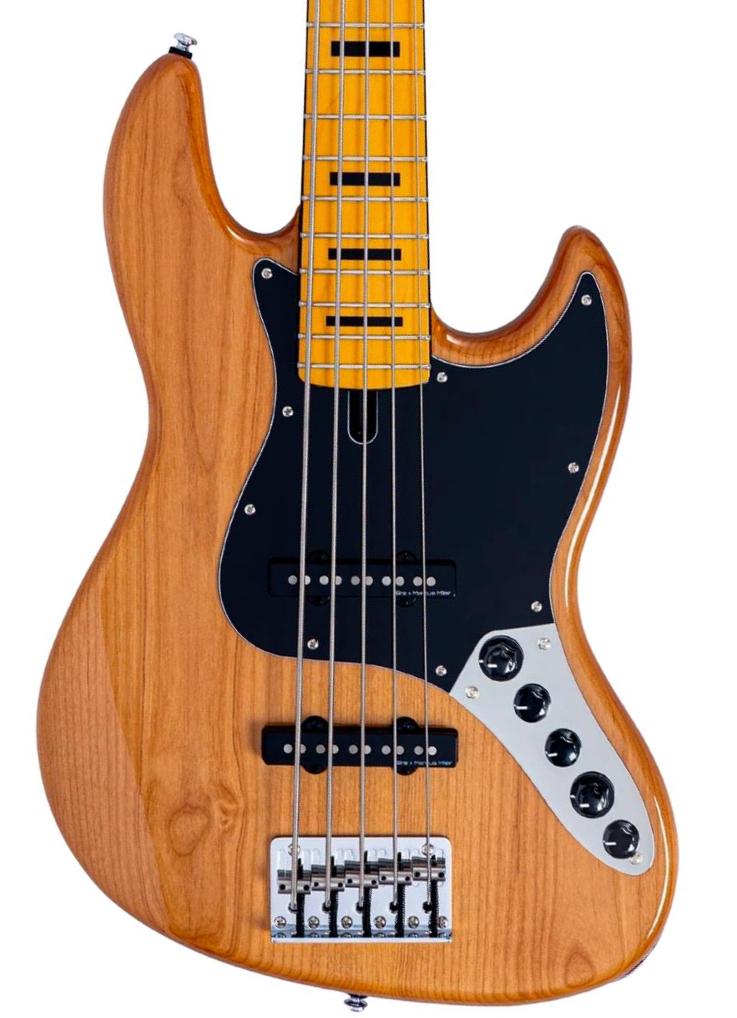 Solidbody e-bass Sire Marcus Miller V7 Alder New Gen 5ST (5-String) - Natural