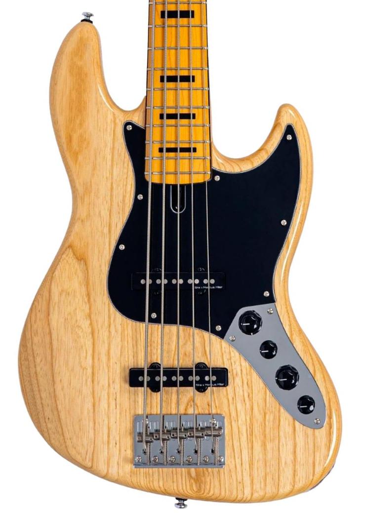 Solidbody e-bass Sire Marcus Miller V7 Vintage Ash New Gen (5-String) - natural
