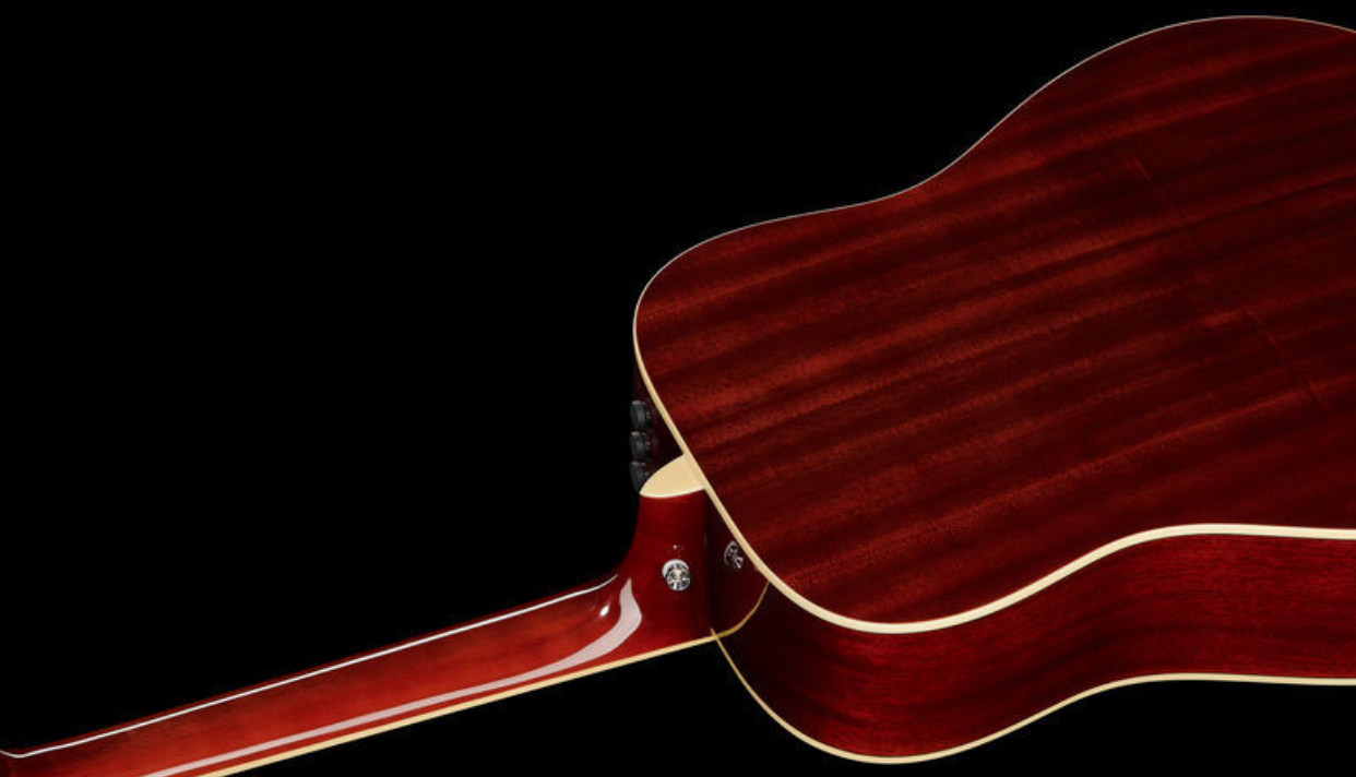 Sire Larry Carlton A3-d Signature Dreadnought Epicea Acajou Rw - Vintage Sunburst - Elektroakustische Gitarre - Variation 2