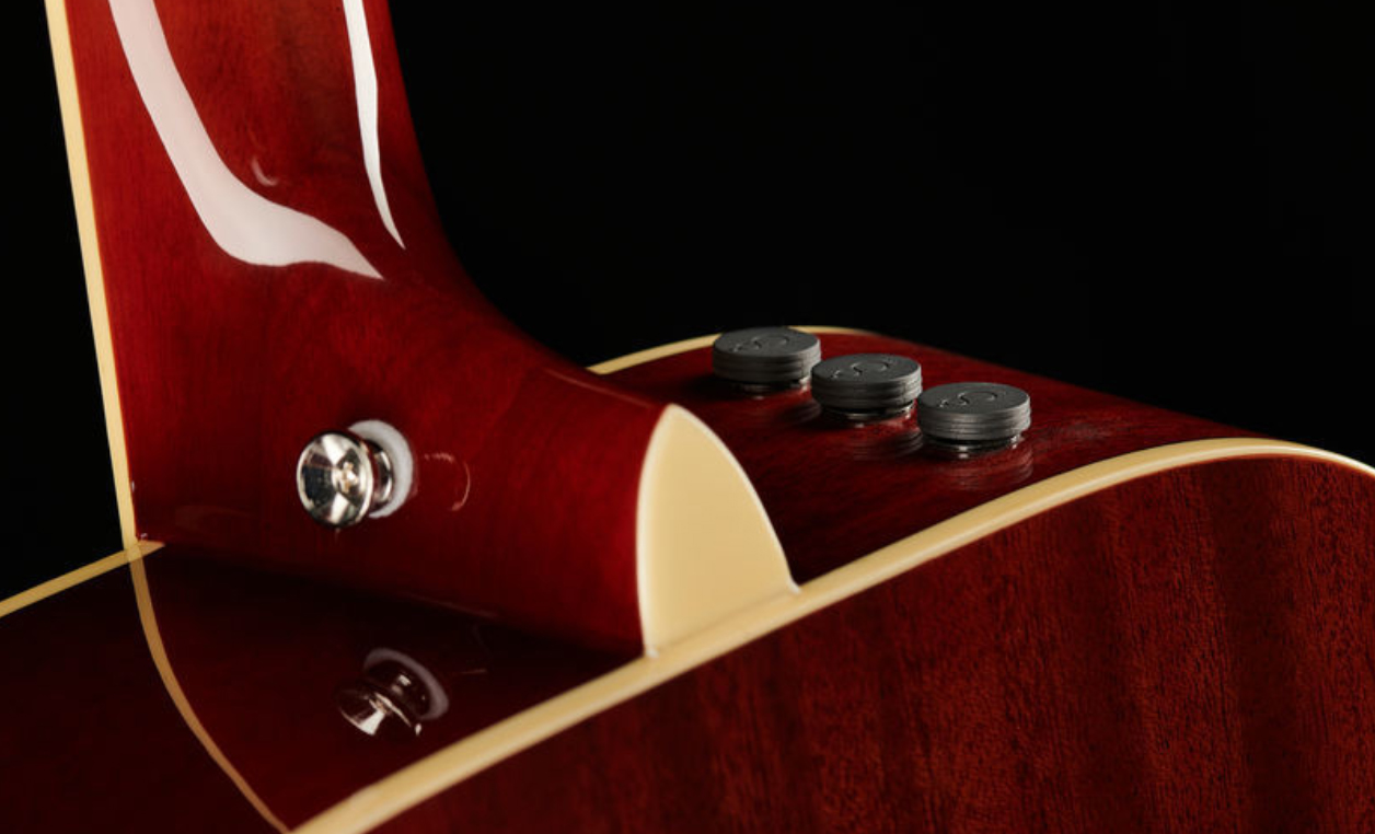 Sire Larry Carlton A3-d Signature Dreadnought Epicea Acajou Rw - Vintage Sunburst - Elektroakustische Gitarre - Variation 3