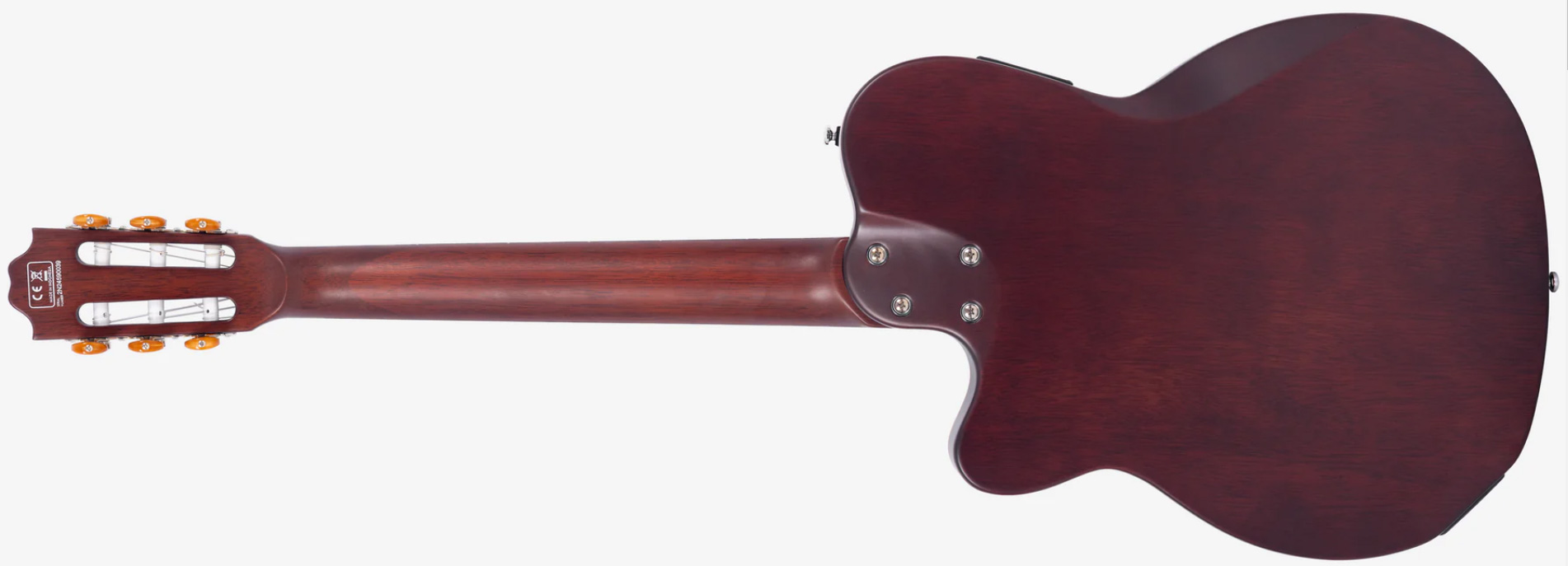 Sire Larry Carlton G5n Solid Classic Cw Signature Cedre Acajou Rw - Tobacco Sunburst Satin - Konzertgitarren 4/4 - Variation 1