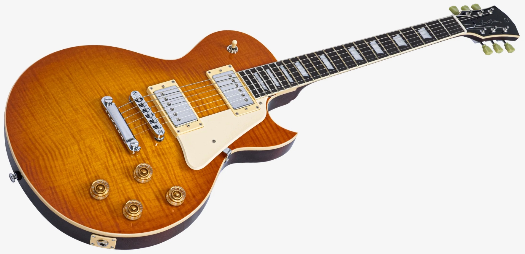 Sire Larry Carlton L5 2h Ht Rw - Amber Burst - Single-Cut-E-Gitarre - Variation 2