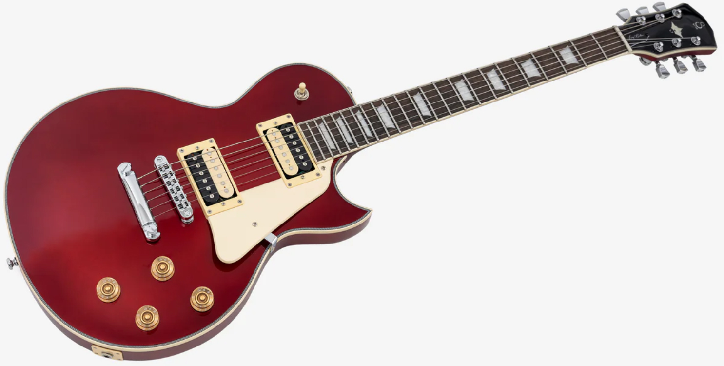 Sire Larry Carlton L7 Lh Gaucher New Gen 2h Ht Eb - Candy Apple Red - Single-Cut-E-Gitarre - Variation 2